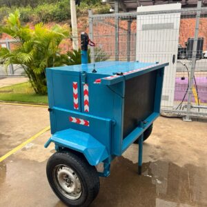 Carretinha para apartarmento PVCLEAN