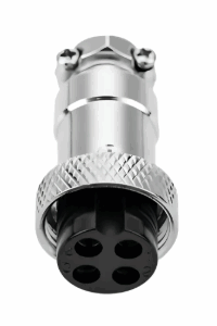 Conector circular 04 vias fêmea