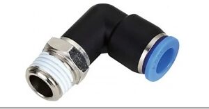 Conexão Pneumática Cotovelo Engate Tubo 90° 12mm X 1/2 rosca